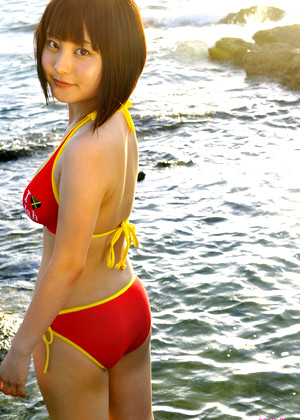Japanese Chiyama Rika Hogtied Silk Bikini jpg 3