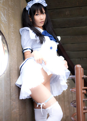 Japanese Cosplay Maid Firsttimevidieos Haired Teen jpg 12