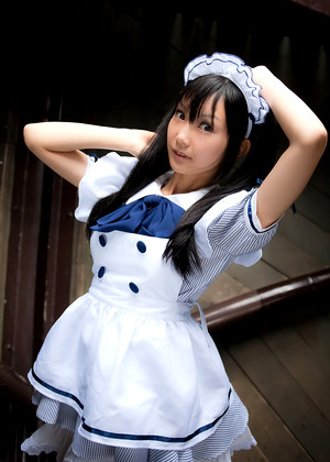 Japanese Cosplay Maid Firsttimevidieos Haired Teen jpg 7