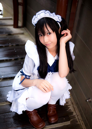 Japanese Cosplay Maid Firsttimevidieos Haired Teen jpg 8