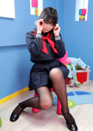 Japanese Cosplay Schoolgirl Pride Titzz Oiled jpg 3