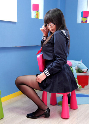 Japanese Cosplay Schoolgirl Pride Titzz Oiled