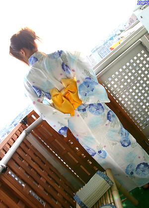 Japanese Kimono Reira Yellow Neaked Aunteu jpg 7