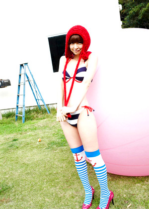 Japanese Mariko Shinoda Hervagina Strip Panty jpg 7