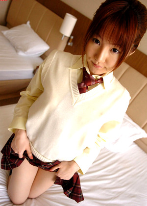 Japanese Miku Tanaka Violet Checks Uniforms jpg 1